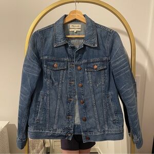 Madewell Blue Jean Jacket Classic Denim Style Medium
